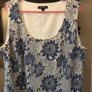 Sleeveless Roz & Ali Shift dress